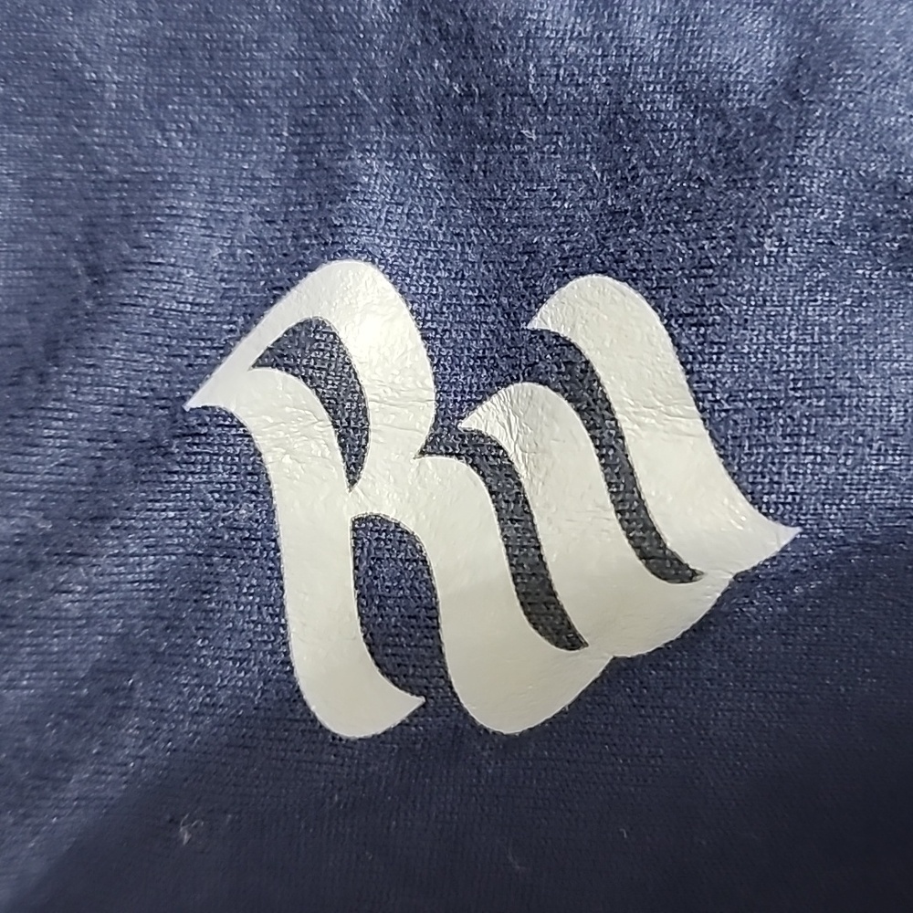Rocawear Navy Blue Sweatpants with Gray Stripe - Picture 5 of 5